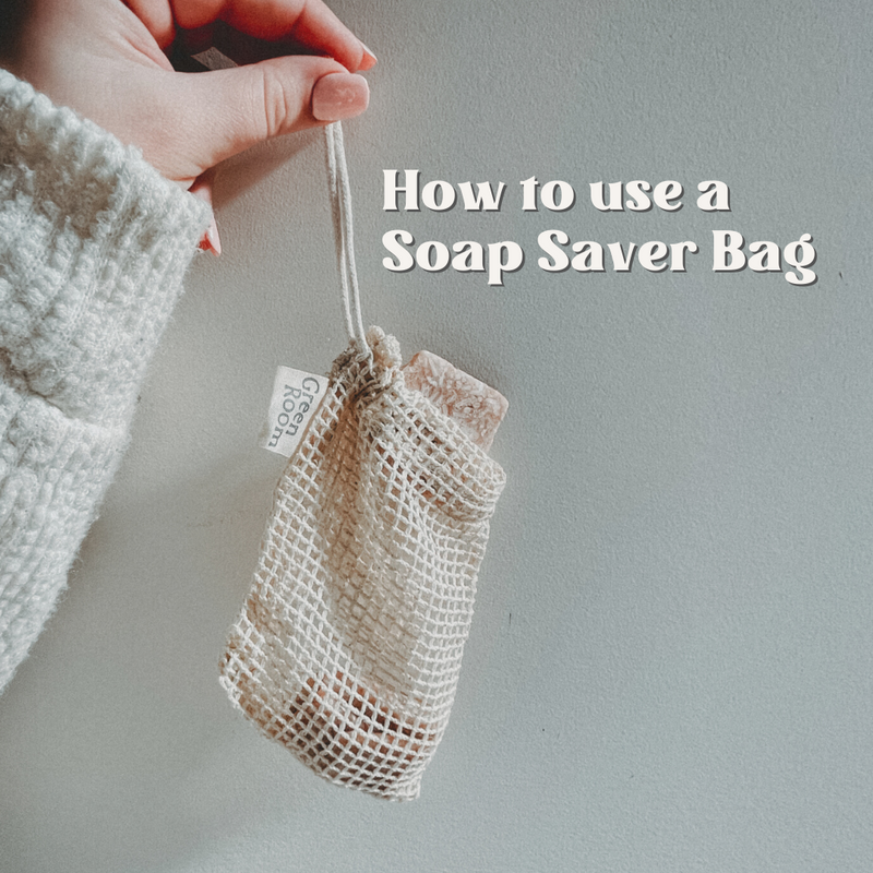 How to Use a Soap Saver Bag