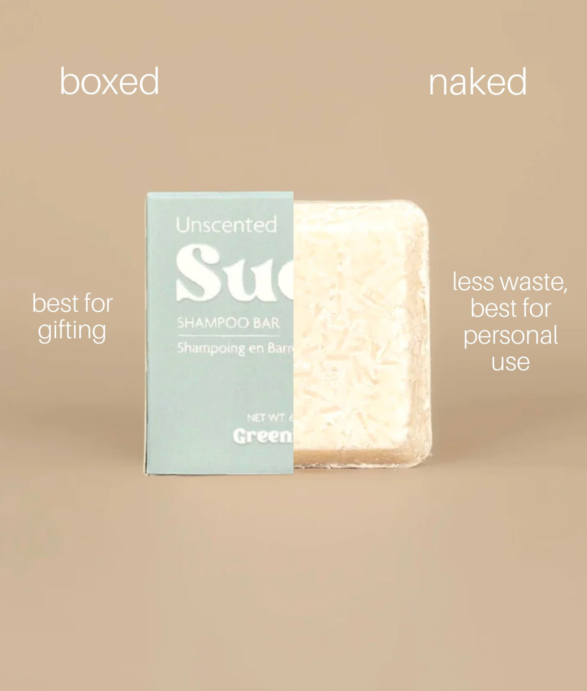 UNSCENTED Suds Shampoo Bar