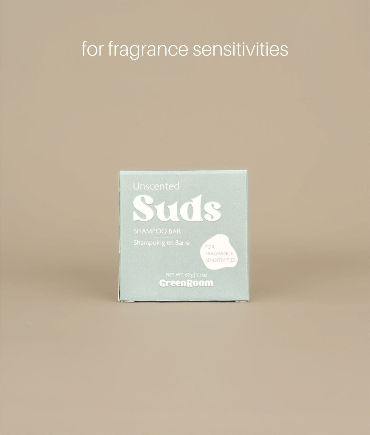 UNSCENTED Suds Shampoo Bar