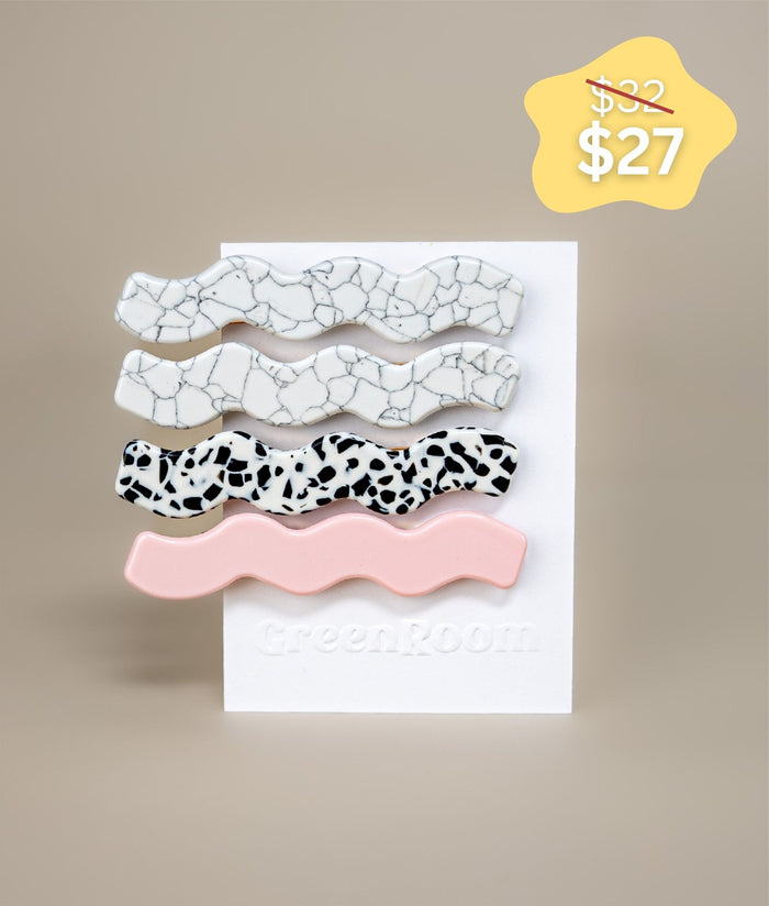 Squiggle Clips - Build your own 4 pack