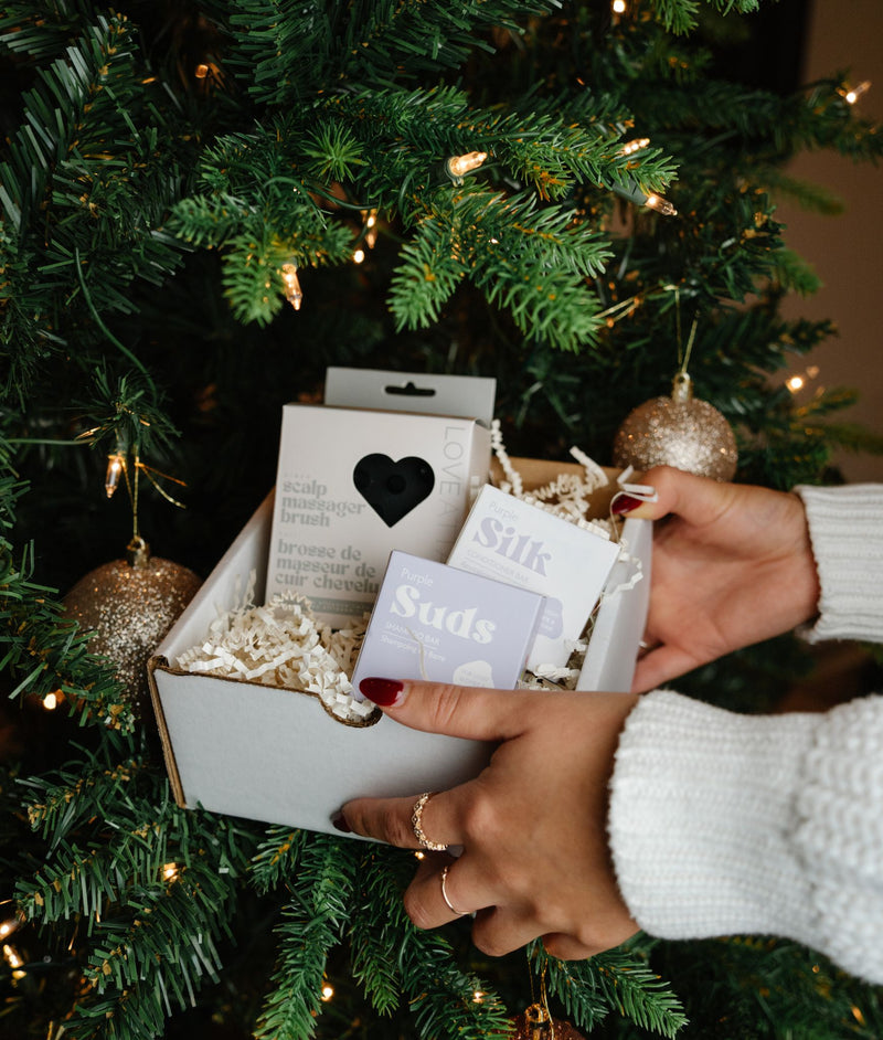 Suds & Silk + Silicone Scalp Scrubber Holiday Bundle ✨