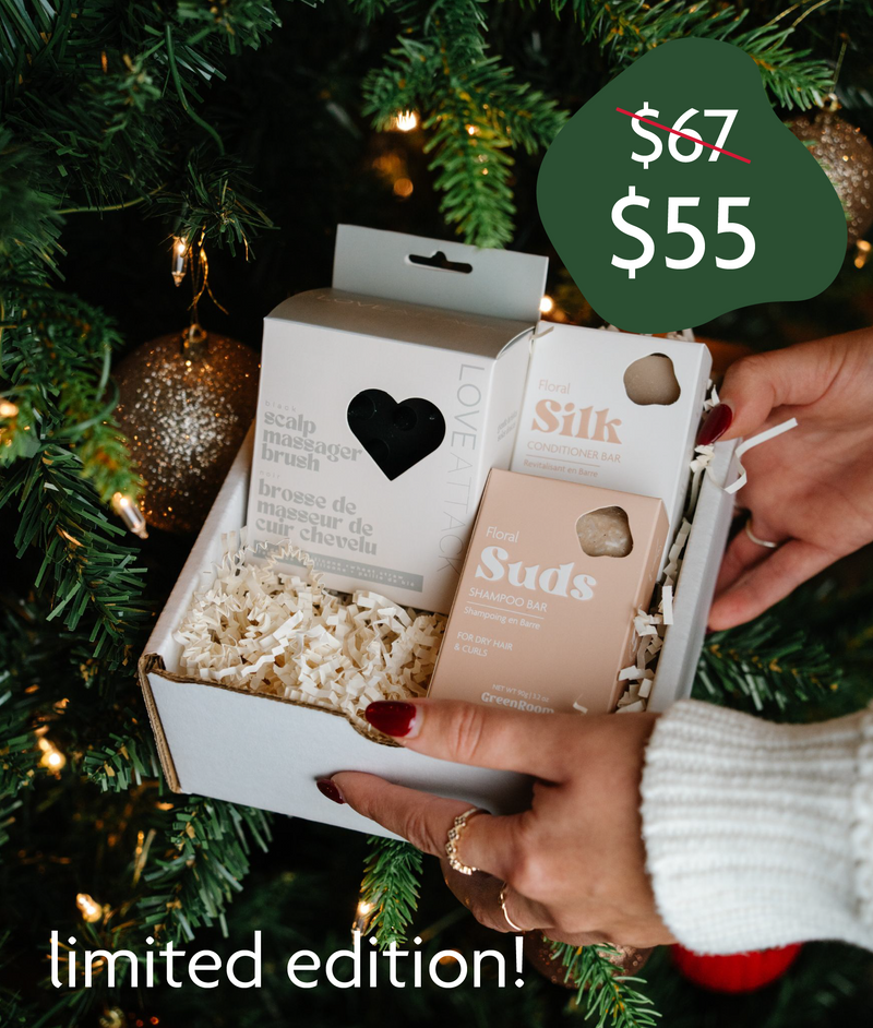 Suds & Silk + Silicone Scalp Scrubber Holiday Bundle ✨