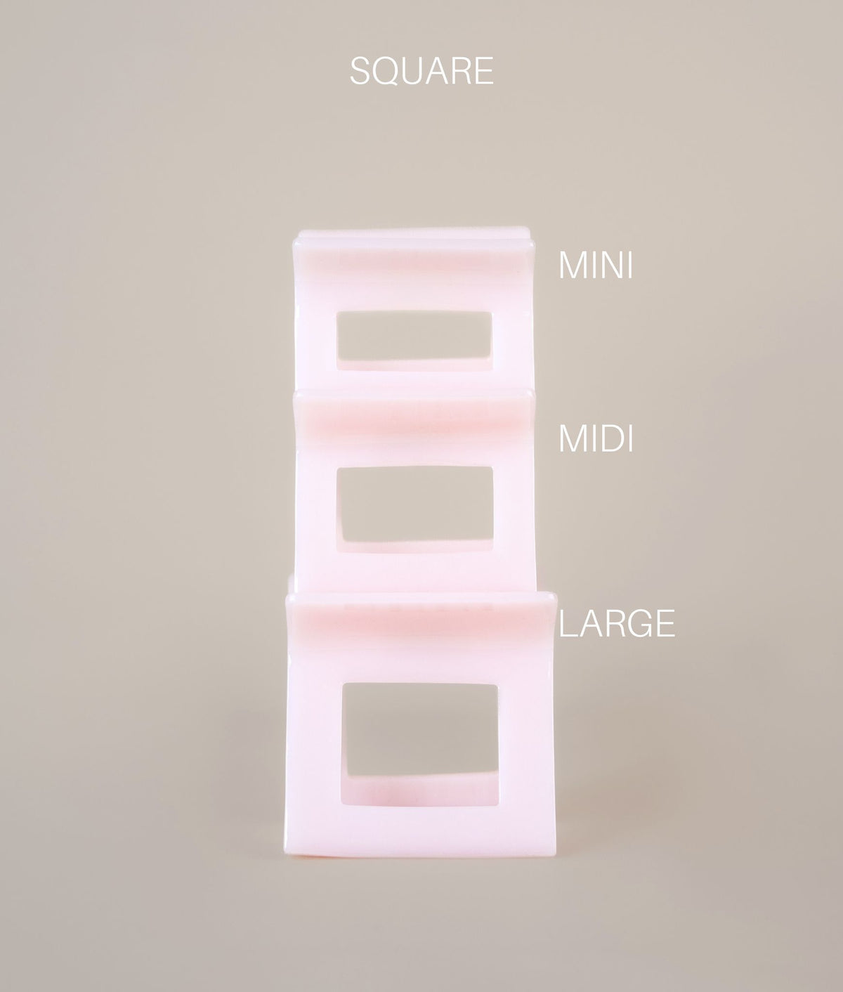 Square Claw Clip