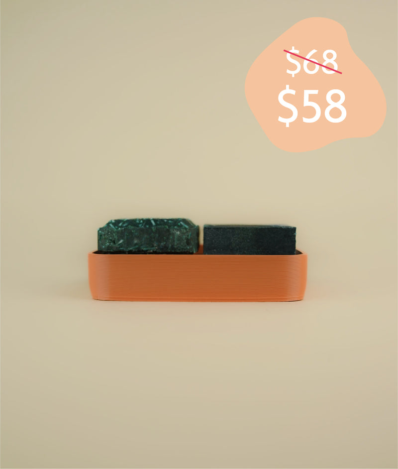 Suds & Silk + Soap Dish Bundle